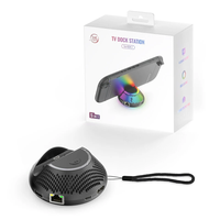 For Switch2 Host TV Dock Station with RGB Light Video Converter Base JYS JYS-NS2289