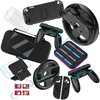 For Switch2 Multi-function Game Accessory Set Charger + Bag + Bracket + Handle + Steering Wheel + Card Box + Tempered Gl