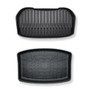For Tesla Model 3 2024 Highland Refreshed Version Car Front / Rear Trunk Mats Armrest Box Lower Pad Mat / Center Console