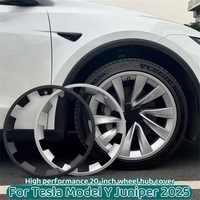 For Tesla Model Y Juniper 2025 20 Inches Wheels ABS Rim Guard Rim Car Hubcap Cover Protection Hubcap Patch Scratch Proof
