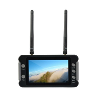 Foxeer 4.3 Inch 800x480 FPV Monitor 5.8G 40CH Build in DVR Receiver Battery for RC Drone