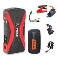 FOXSUR Car Emergency Start Power 12V Mobile Phone Charging Treasure Outdoor Journey Jump Starter