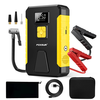 FOXSUR Multi-function 2 In 1 Car Jump Starter Air Pump Portable Air Compressor Auto Tire Inflator Emergency Power Supply