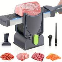 Fresh Meat Cutter Multifunctional Stainless Steel Meat Slicer Fast Meat Slice Home Kitchen Meat Cutter for Beef Lamb Por