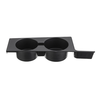 Front Car Cup Holder Car Accessories for BMW E39 5-Series 1997-2003 Plastic Black Portable Car Front Cup Holder