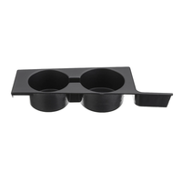 Front Car Cup Holder Car Accessories for BMW E39 5-Series 1997-2003 Plastic Black Portable Car Front Cup Holder
