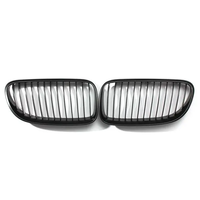 Front Kidney Grille Grills Matte Black for BMW E92 E93 3-Series LCI Face Lift 2DR