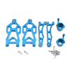 Front Upper Lower Swing Arms Steering Cup For 1/16 SCY 16101 16201 JJRC Q117 Q130 Q132 Metal Upgrade Accessories RC Car