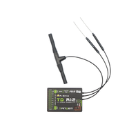 FrSky Tandem TD SR12 2.4Ghz/900Mhz Dual Band 12CH Long Range Telemetry ADV Stabilizer RC Receiver for FPV RC Racer Drone