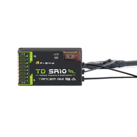 FrSky TD SR10 2.4GHz & 900MHz Dual-Band Low Latency Long Range Triple Antenna PWM/SBUS/FBUS/S.Port. Receiver with ADV St