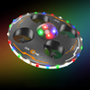 FUQI MODEL S100 Altitude Hold Headless Mode 360° Roll Circle Protection Kids Gifts HD LED Foam 2.4G 4CH 6-Axis Remote Co