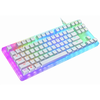 GAMAKAY K87 Mechanical Keyboard 87 Keys Hot Swappable Type-C Wired USB 3.1 NKRO Translucent Glass Base Gateron Switch AB