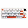 GAMAKAY LK75 75% Triple Model Mechanical Keyboard RGB PBT MDA Hot Swap 83 Keys Wireless Gaming Keyboard With TFT Smart D