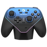 GameSir Super Nova Tri-mode Game Controller with RGB Light Hall Effect Joysticks and Triggers Six-axis Gamepad Built-in