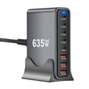 [GaN Tech] Bakeey YMX-635W 635W 8-Port USB PD Charger 3USB-A+5USB-C PD QC Fast Charging Desktop Charging Station EU Plug