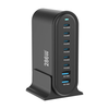 [GaN Tech] Bakeey YMX-986 286W 8-Port USB PD Charger 2USB-A+6USB-C PD QC Fast Charging Desktop Charging Station EU Plug