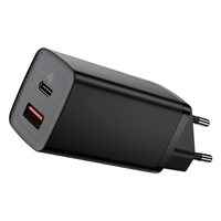 [GaN Tech] Baseus GaN2 Lite 65W 2-Port USB PD Charger USB-A+USB-C PD3.0 QC4+ QC3.0 SCP MTK Fast Charging Wall Charger Ad