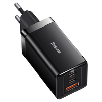 [GaN Tech] Baseus GaN5 Pro 65W 3-Port USB PD Charger USB-A+Dual Type-C PD3.0 QC3.0 SCP AFC PPS Fast Charging Wall Charge