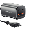 [GaN Tech] ESSAGER ES-CD35 67W 4-Port USB PD Charger 2USB-A+2USB-C PD3.0 QC4.0 AFC FCP SCP PPS BC1.2 DCP Apple2.4A Fast