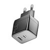[GaN Tech] ESSAGER ES-CD39 33W 2-Port USB PD Charger USB-A+USB-C QC4.0 PD3.0 PPS FCP AFC iP2.4A Fast Charging Wall Charg