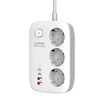 [GaN Tech] LDNIO 3250W 7-Port Power Strip 2USB-A+2USB-C+3 Socket PD QC3.0 Fast Charging Desktop Charging Station EU Plug