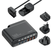 [GaN Tech] LDNIO A6140C 140W 6-Port USB PD Charger 3USB-C+3USB-A PD QC3.0 AFC FCP SCP Fast Charging Wall Charger Adapter