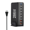 [GaN Tech]Bakeey 286W 8-Port USB PD Charger 2USB-A+6USB-C PD QC Fast Charging Desktop Charging Station EU Plug US Plug f