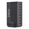[GaN Tech]Bakeey YMS-958 240W 8-Port USB PD Charger 4USB-A+4USB-C PD QC Fast Charging Desktop Charging Station EU Plug U