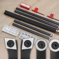GANWEI Lathe Turning Tool Disposable Blanking Blade Carbide Inserts High Hardness Blades with Wrenches Hand Held Woodwor