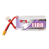 Gaoneng GNB 11.4V 1100mAh 60C 3S LiPo Battery XT30 / XT60 Plug for Darwinfpv FoldApe4 RC FPV Racing Drone