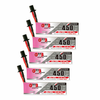 GAONENG GNB 3.8V 450mAh 80C 1S 4.35V HV LiPo Battery GNB27 Plug for TINY7Moblite7 Walksnail Whoop FPV Racing Drone
