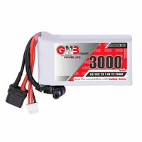 Gaoneng GNB 7.4V 3000mAh 5C 2S LiPo Battery DC5.5/XT60U Plug for Fatshark Glasses