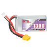 Gaoneng GNB 7.6V 1300mAh 60C 2S LiPo Battery XT30 / XT60 Plug for RC Drone