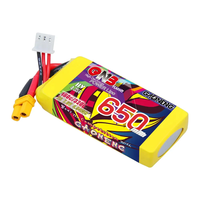 GAONENG GNB LiHV 2S 7.6V / 3S 11.4V / 4S 15.2V / 5S 19.0V / 6S 22.8V / 8S 30.4V 650mAh 160C XT30 LiPo Battery