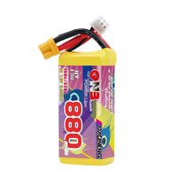 GAONENG GNB LiHV 2S 7.6V / 3S 11.4V / 4S 15.2V / 5S 19.0V / 6S 22.8V / 8S 30.4V 880mAh 160C XT30 LiPo Battery