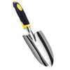 Garden Trowel Hand Shovel with Soft Rubberized Non-Slip Ergonomic Handle for Planting Transplanting,  Weeding,  Moving and
