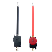 GAWANT V3.0B Shortwave Telescopic Antenna 5-30MHz 3 Adjustable Modes Low Noise SMA BNC Connector Portable FT8 CW Voice