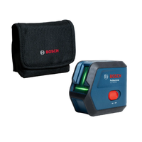 GCL15-12XG Professional 2 Lines 2 Shot line Green Laser Level Rechargeable Lithium Battery 15m Range High Visibility Com