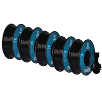 Geeetech PETG 3D Printer Filament 1.75mm 5kg High Accuracy Clog-Free Bubble-Free Vacuum Sealed Compatible with FDM Print