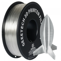 Geeetech PLA Transparent 3D Printer Filament 1.75mm 5kg/10kg High Precision Dimensional Accuracy Clog Free Bubble Free E