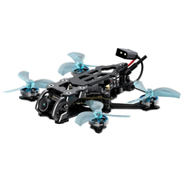 GEPRC T-Cube18 HDZero ECO 87mm 1.8 Inch 2S RC FPV Racing Drone ELRS BNF with TAKER F411-12A-E 1-2S AIO FC ESC for Beginn