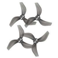 GEPRC x GEMFAN GP2219-3 2219 2.2 Inch 3-blades PC Transparent Black Propeller 1.5mm Shaft for DarkStar22 RC FPV Racing D