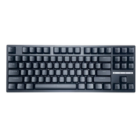 German Layout H87 RGB Mechanical Gaming Keyboard 87-keys Three-mode Hot-swappable 3000mAh Battery 2.4G/BT/Type-C Wired G