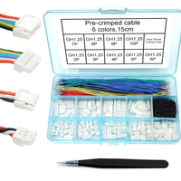 GH1.25 Connectors And Pre Crimped Cables Are Suitable For Pixhawk4 6cm 15cm Wires