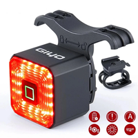 GIYO Smart Bike Taillight 350mAh Battery Waterproof 6 Light modes 26g Lightweight Mini Bicycle Back Light