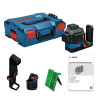 GLL 18V-120-33 CG Laser Level 12 Lines 35m Range Extendable to 120m High Precision ± 0.3 mm/m Rapid Self-Leveling IP 65