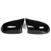 Glossy Black Wing Mirror Cover Cap For BMW X3 F25 X4 F26 X5 F15 X6 F16 2014-2018