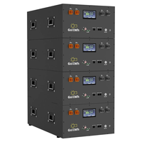 Gokwh 48V 320AH Energy Storage Box DIY Kit APP Bluetooth Remote Operation LED Bluetooth Status IndicatorCharge Overcur