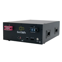 Gokwh 51.2V 100Ah 5120Wh LiFePO4 Energy Storage Battery with BluetoothBuilt-in BMS for Home Backup RV and Camping