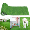 GOTGELIF Realistic Artificial Grass Mat,  1" Grass Rug with PRT Backing Without Debris,  Pet Friendly Decorative Lawn Land